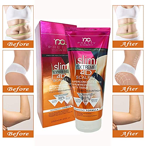 MYSHELL Hot Cream, Fat Burner Sweat Cream,Slimming Cream 250ml,Cellulite Treatment MYSHELL