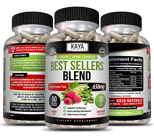 Kaya Naturals Best Sellers Blend - Increase Energy to Burn Belly Fat | Improve Healthy Kaya Naturals