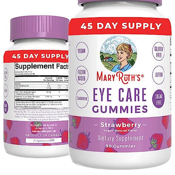 MaryRuth's Eye Care Gummies | Zeaxanthin and Lutein | 45 Day Supply MaryRuth Organics