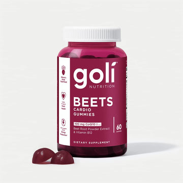 Goli Nutritional Supplement, Beets Cardio Gummy - 60 Count - CoQ10 & Beet Root Extract 