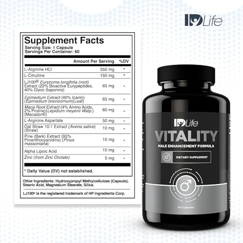IDLife | Vitality - Energy Support Supplement | Enhance Physical, Improve Blood Flow IDLife