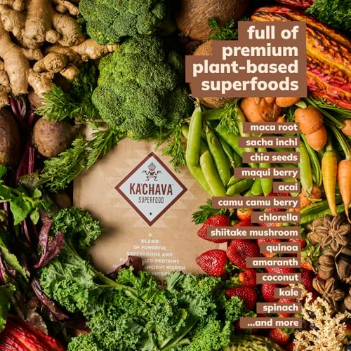 Ka’Chava All-In-One Nutrition Shake Blend, Chocolate, 85+ Superfoods, Nutrients & Plant Ka'Chava