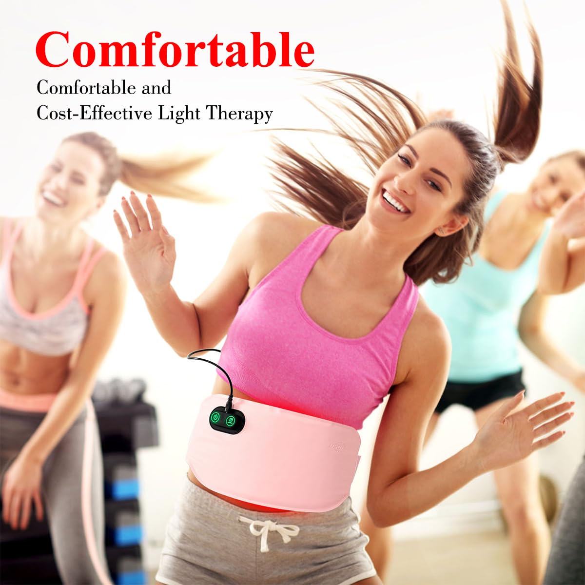 Red Light Therapy Belt for Body, Infrared Light Therapy for Pain Relief, Waterproof Red Light Therapy USUIE