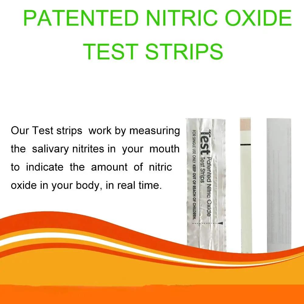 Nitric Oxide Test Strips [50strips]- Nitric Oxide Indicator Strips Work by Measuring The nitrites in Your Mouth to Indicate The Amount of Nitric Oxide in Your Body, get Results in just 10-15 Seconds…