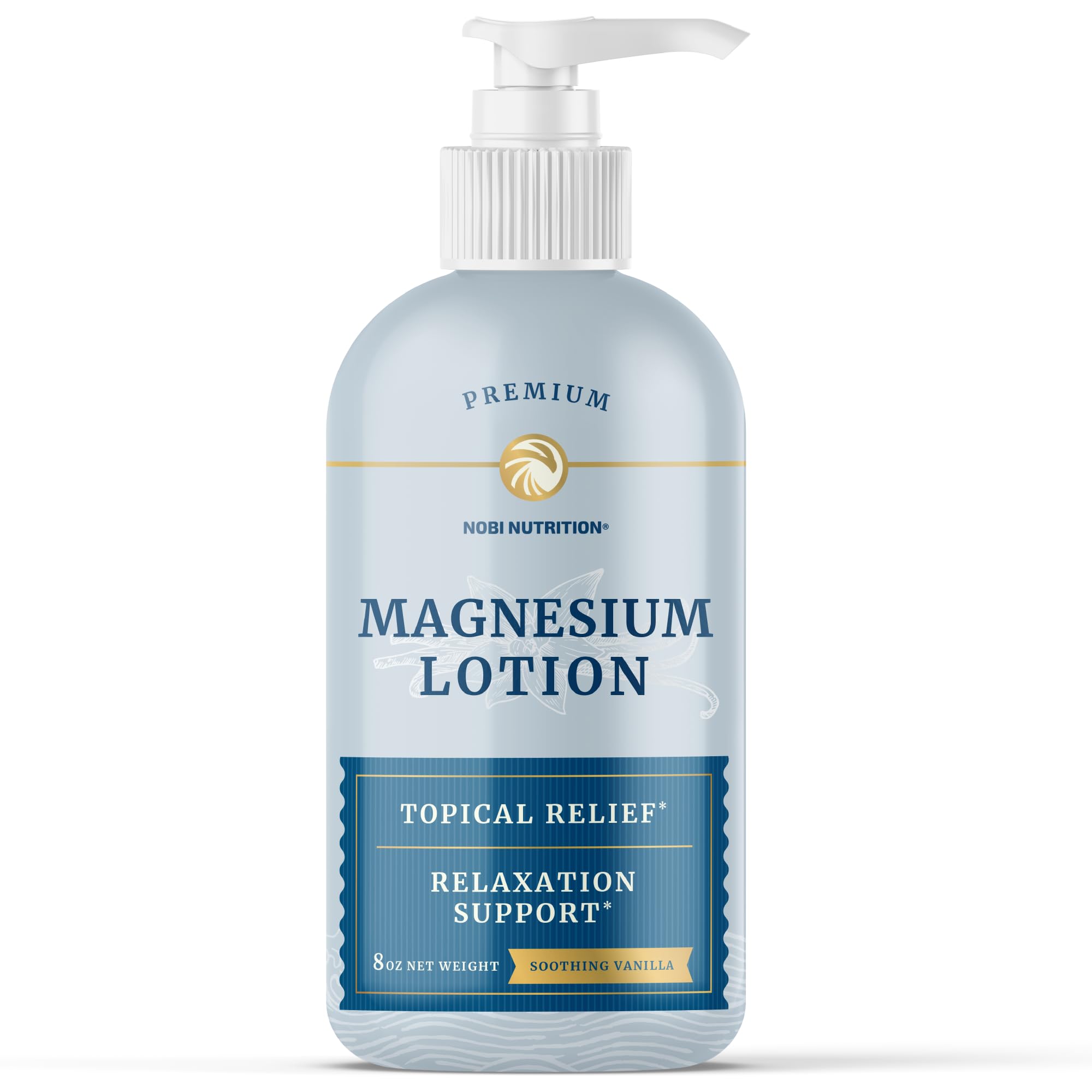 Magnesium Lotion | Relieves Muscle Cramps & Soreness | Relaxation & Calming Support 