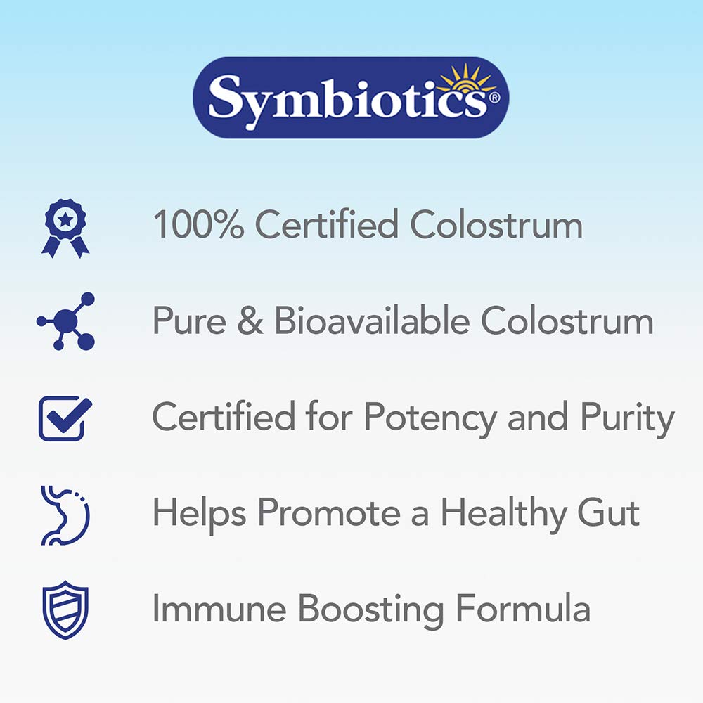 Symbiotics Immunity Support Colostrum Plus Chewables (Pineapple) Symbiotics
