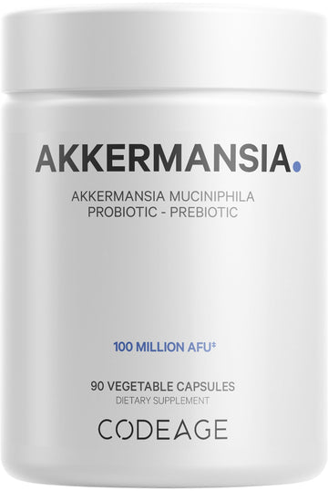 Codeage Akkermansia Muciniphila Probiotic Supplement - 3-Month Supply of Akkermansia