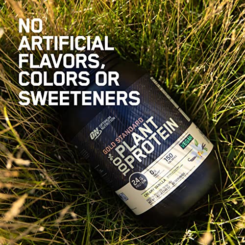 Optimum Nutrition Gold Standard 100% Plant Based Protein Powder, Gluten Free, Vegan Optimum Nutrition