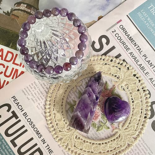 Goplemo Crystals and Healing Stones Gift Set, Amethyst Healing Crystals Set for Reiki Meditation Goplemo