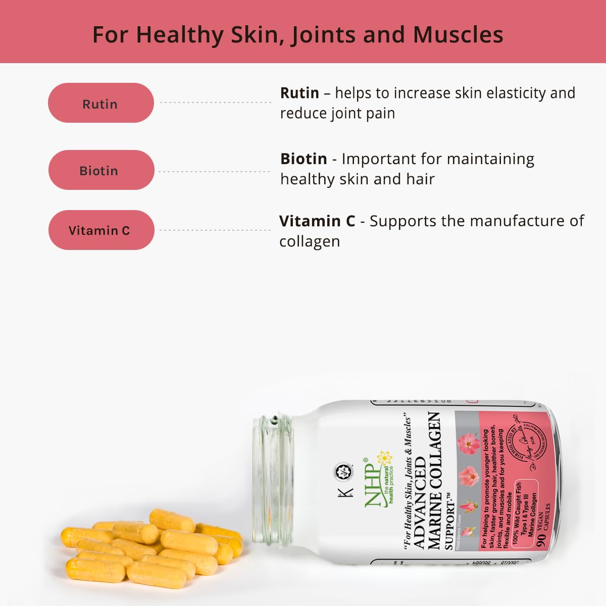 Advanced Marine Collagen Support, specifically Designed to Support Skin NHP The Natural Health Practice