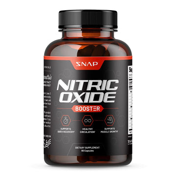 Snap Supplements Nitric Oxide Booster, Nitric Oxide Supplement for Blood Circulation 