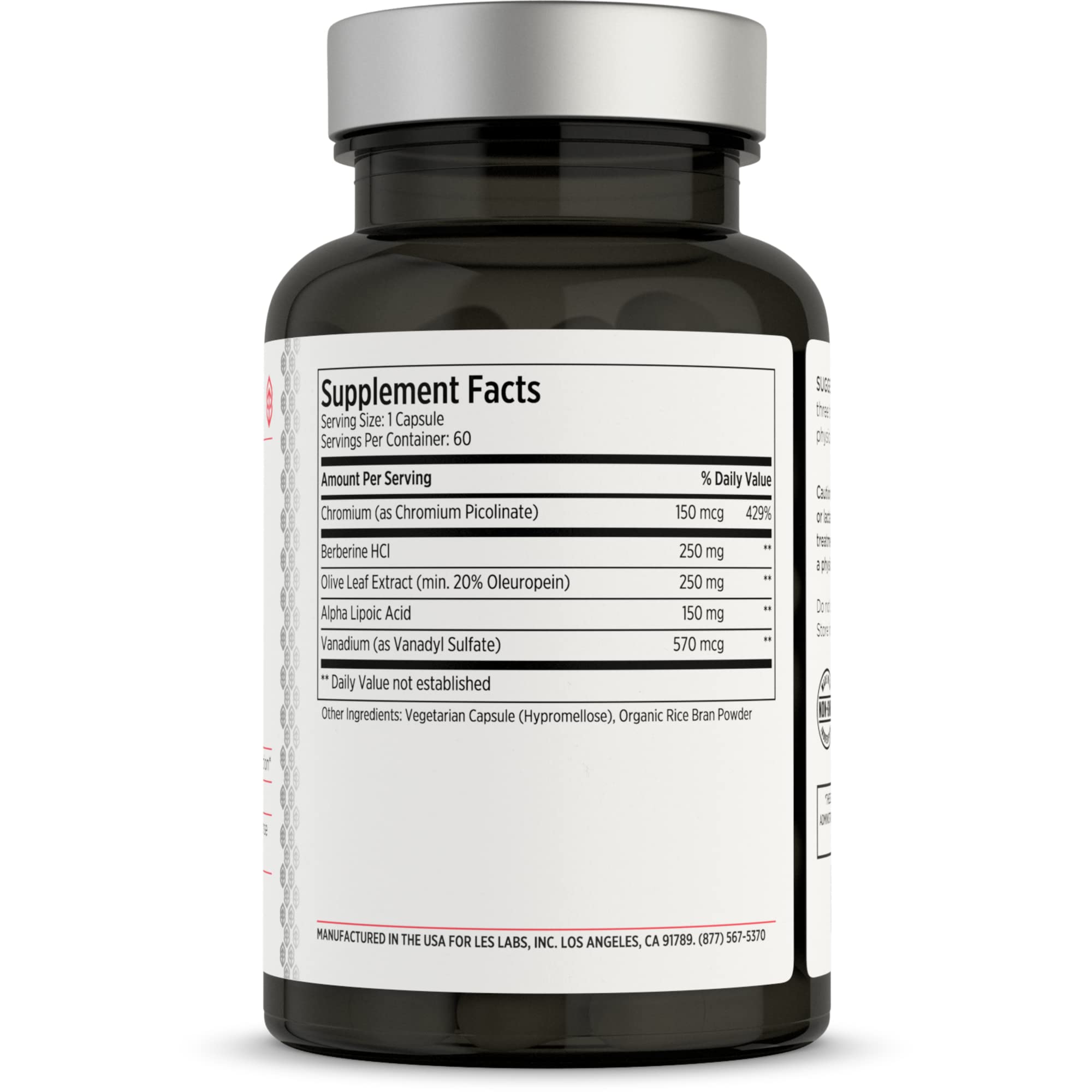 LES Labs Insulin Health – Metabolic Health and Support, Lipid & Carbohydrate Metabolism LES Labs