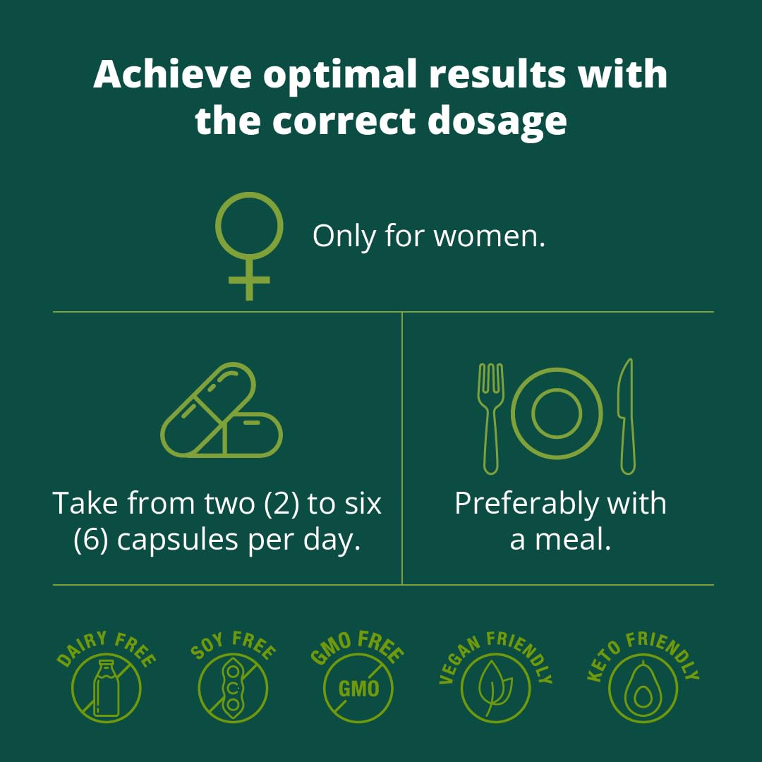 ADAPTOHEAL Hormobalance Adaptogens Supplement for Female Hormonal System Balance - Vitex ADAPTOHEAL