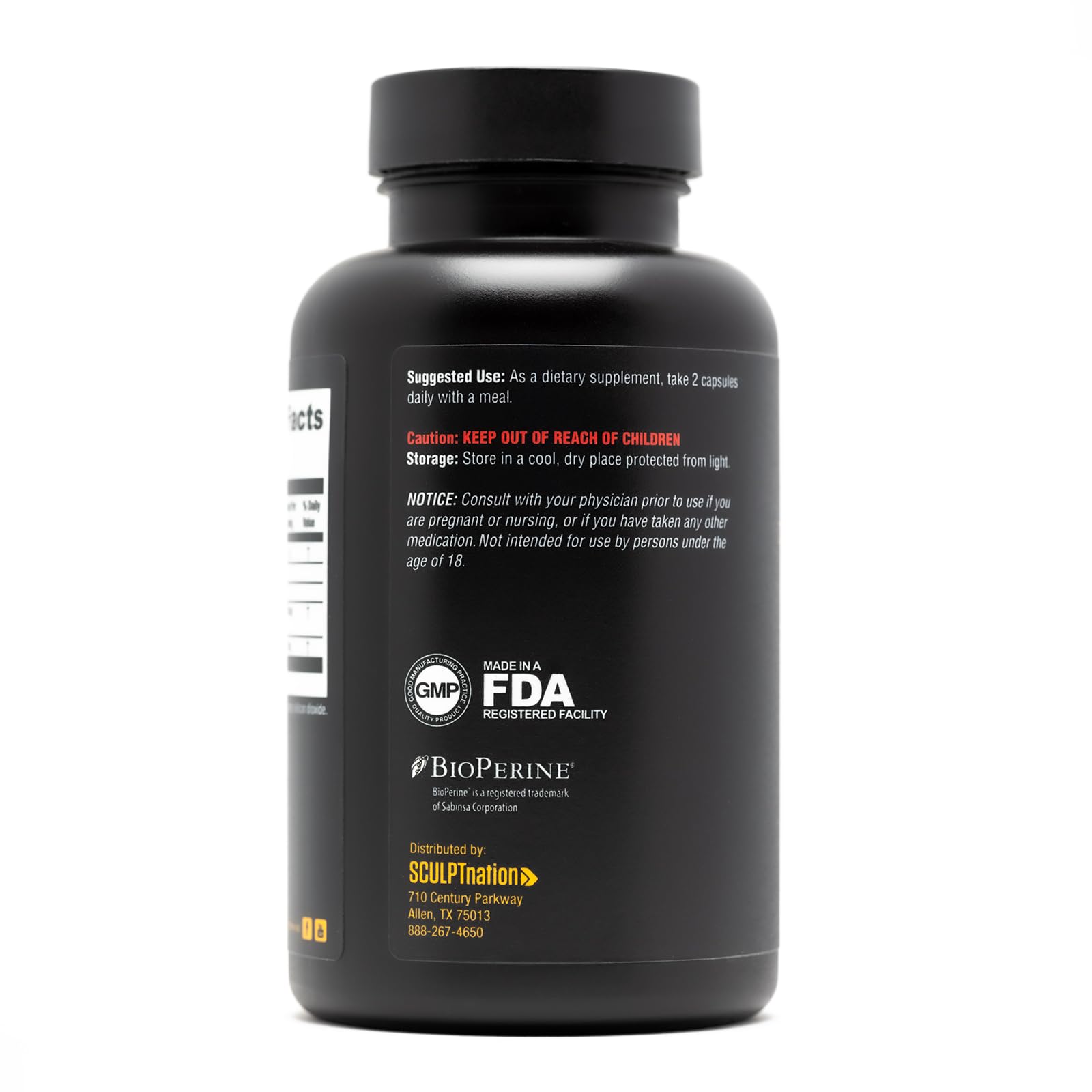 Sculpt Nation by V Shred Powerful Turmeric Supplement - Turmeric Curcumin Sculpt Nation