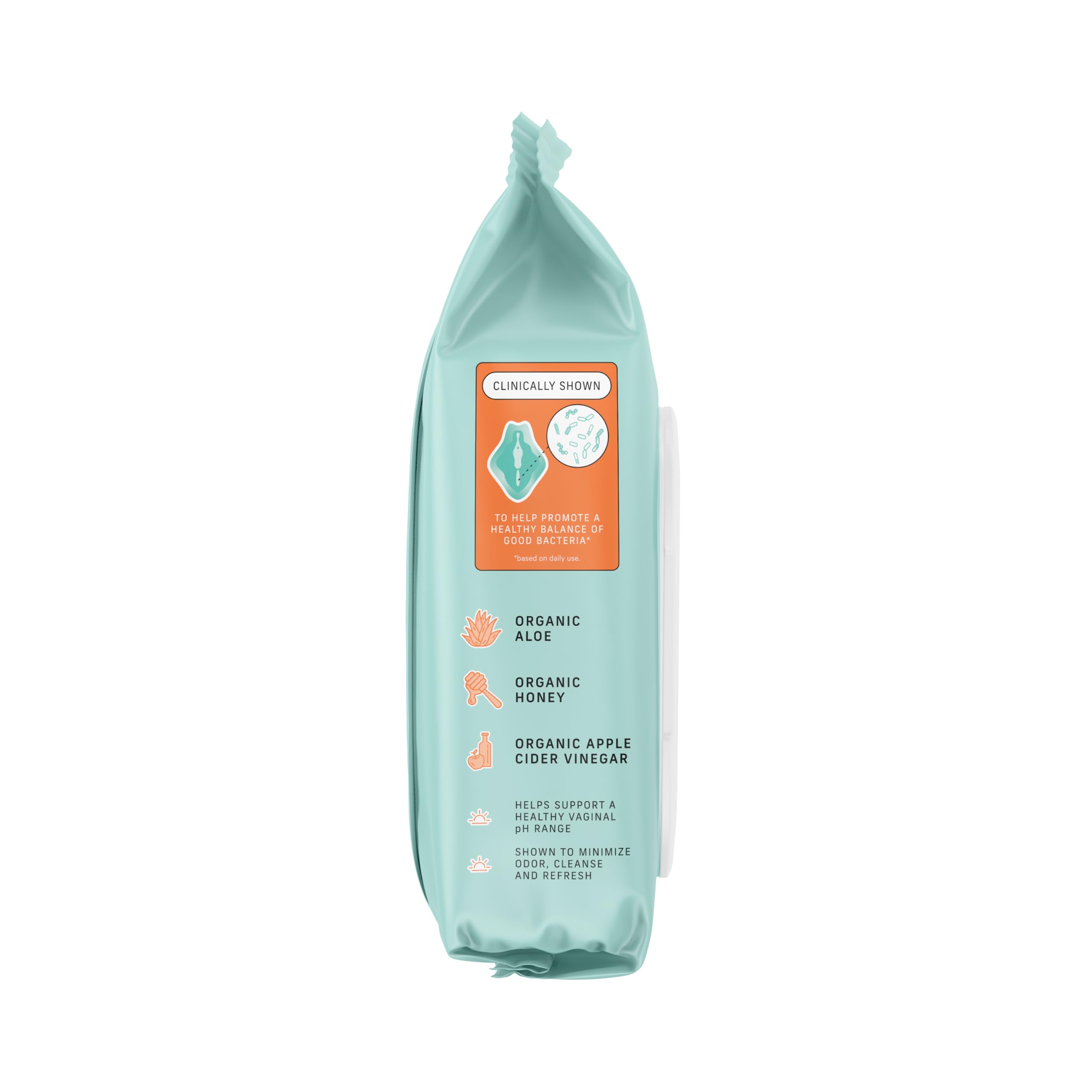 The Honey Pot Company - Prebiotic Feminine Wipes - Herbal Infused Feminine Hygiene Wipes The Honey Pot Company