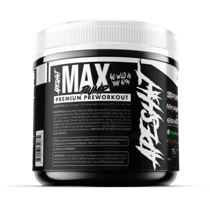 Primeval Labs ApeSh*t Max Pump Premium Pre-Workout | Muscle Pump & Vascularity | 40 Servings (Smashberry)