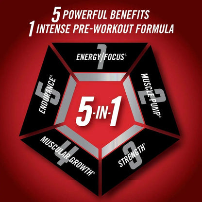 iSatori Morph Xtreme Intense Pre Workout - Bombsicle (20 Servings) Classic Blender Bottle (Clear Bottle with Red Top)