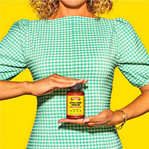 Bragg Apple Cider Vinegar Capsules - Vitamin D3 & Zinc - 750mg of Acetic Acid – Immune Bragg