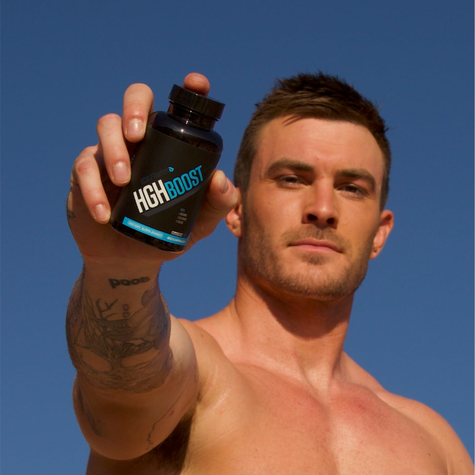 Sculpt Nation by V Shred L Arginine, Tribulus Terrestris & Amino Acids for Energy Sculpt Nation