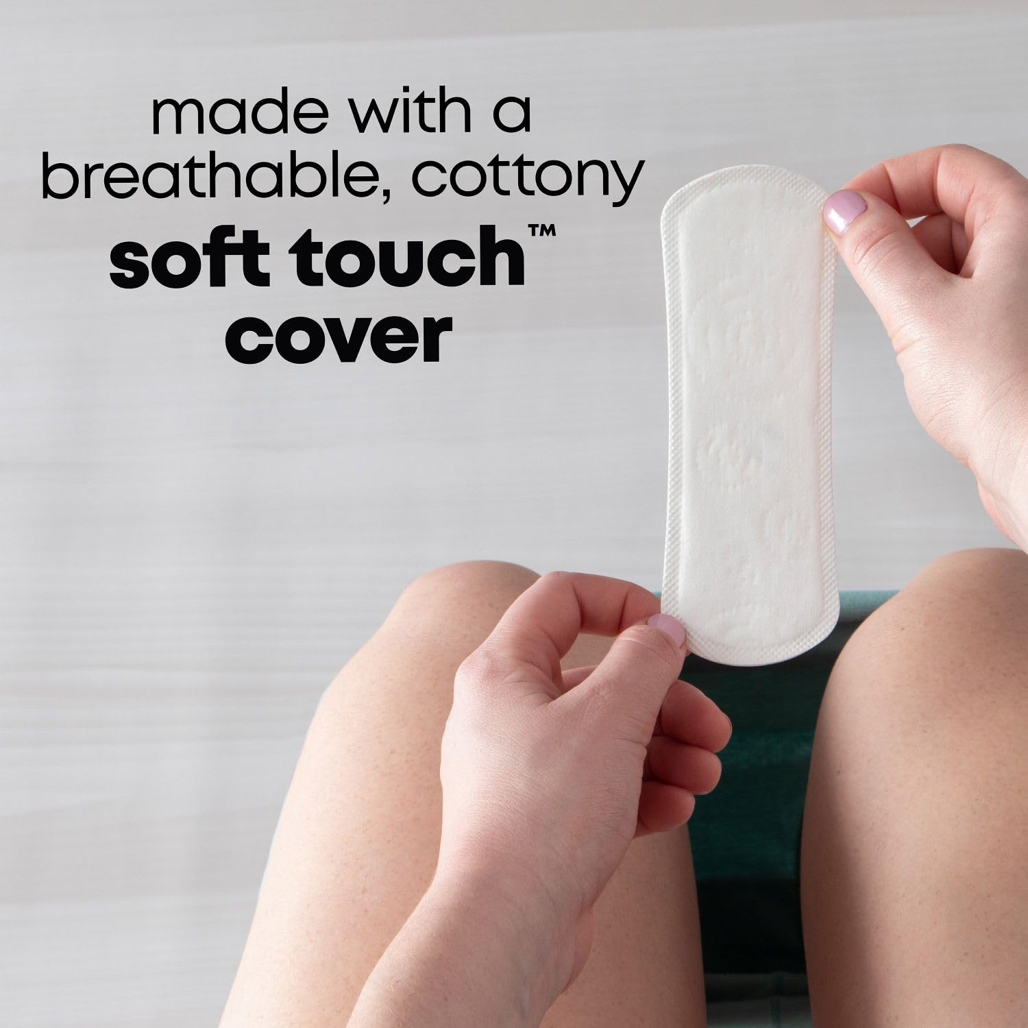 U by Kotex Clean & Secure Panty Liners, Light Absorbency, Regular Length, 516 Count U by Kotex