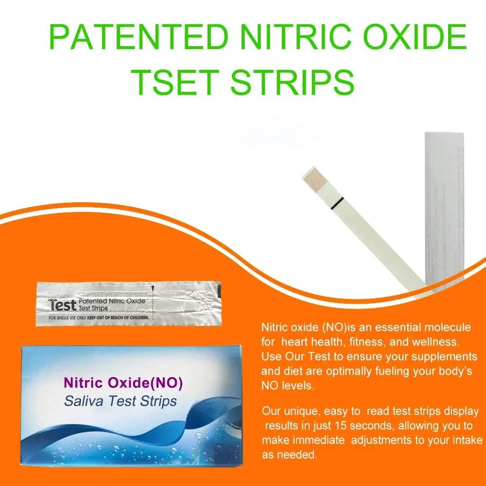 Nitric Oxide Test Strips [25strips]- Nitric Oxide Indicator Strips Work by Measuring The TONNYLAB