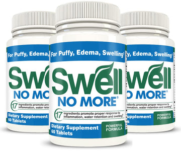 SwellNoMore Pill Natural Diuretic Reduces Edema Swelling, Swollen Feet swell no more