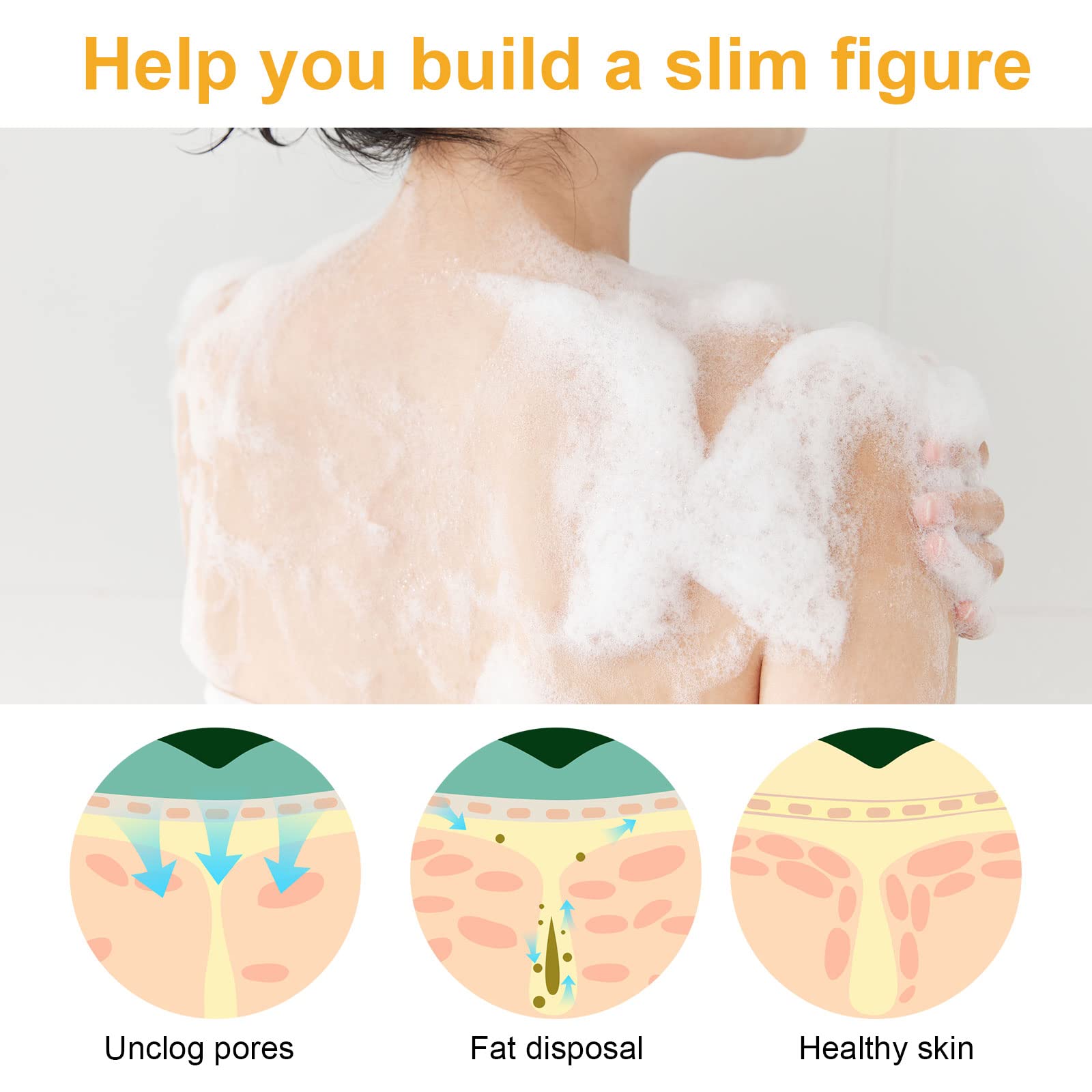 Organic Ginger Soap, Moisturizing Bath Soap, Slimming Ginger Soap, Deep Clean Effectively Moulis