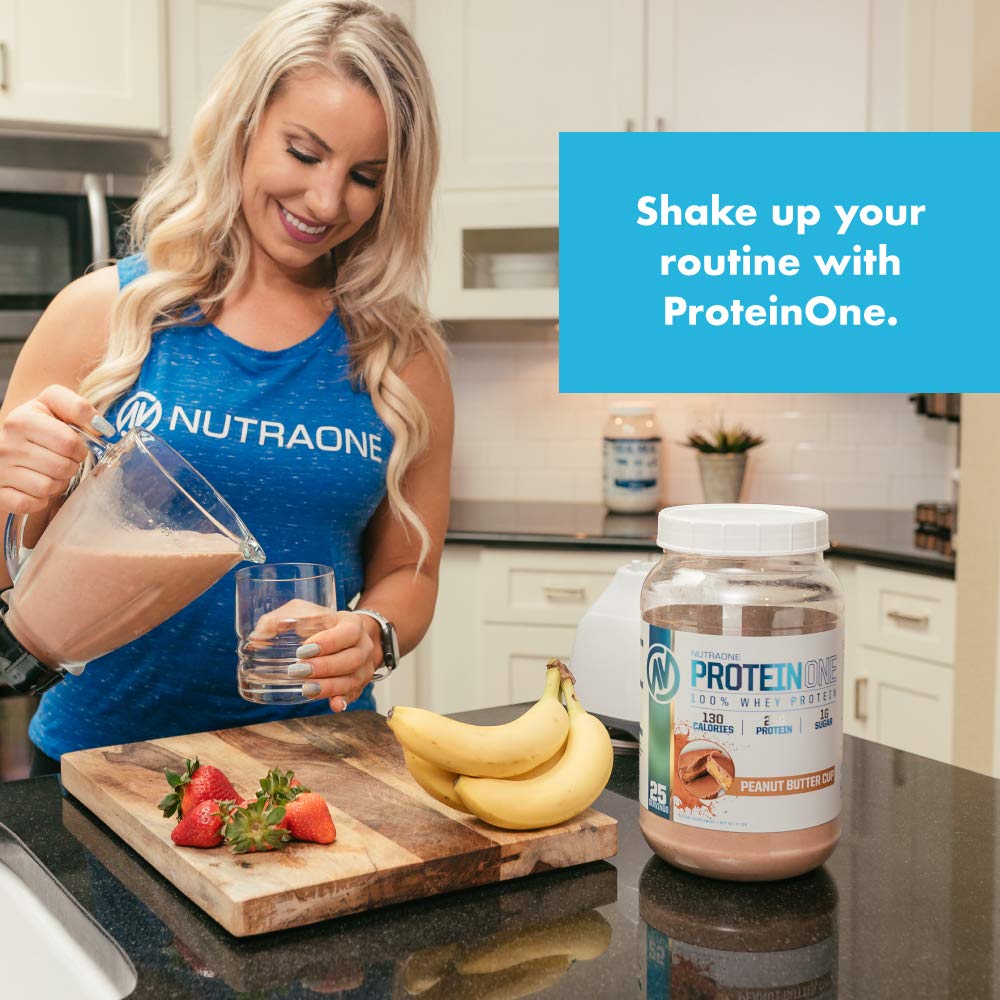 NutraOne ProteinOne Whey Protein Promote Recovery and Build Muscle with a Protein NutraOne