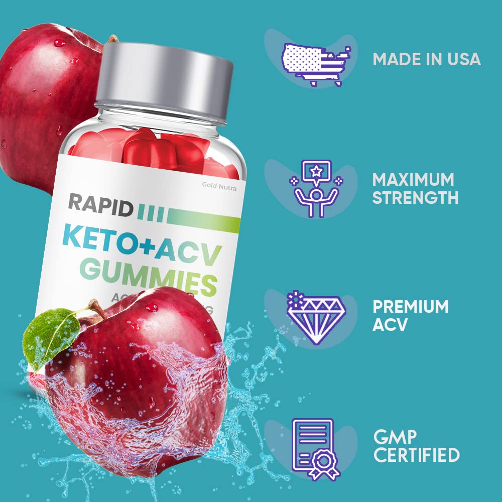 Rapid Keto ACV Gummies, Rapid Keto + ACV Gummies, Weight Management Advanced Gold Nutra