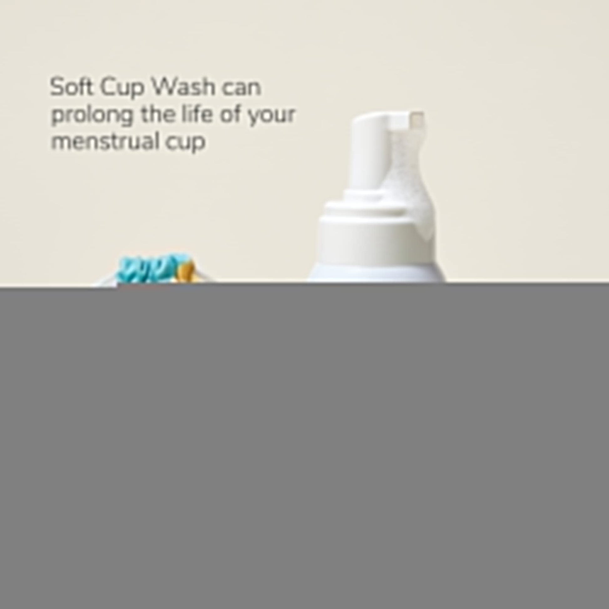 Soft Cup Wash | Menstrual Cup Cleanser for Silicone Period Cups | 6.8 oz | pH-Balanced Softcup