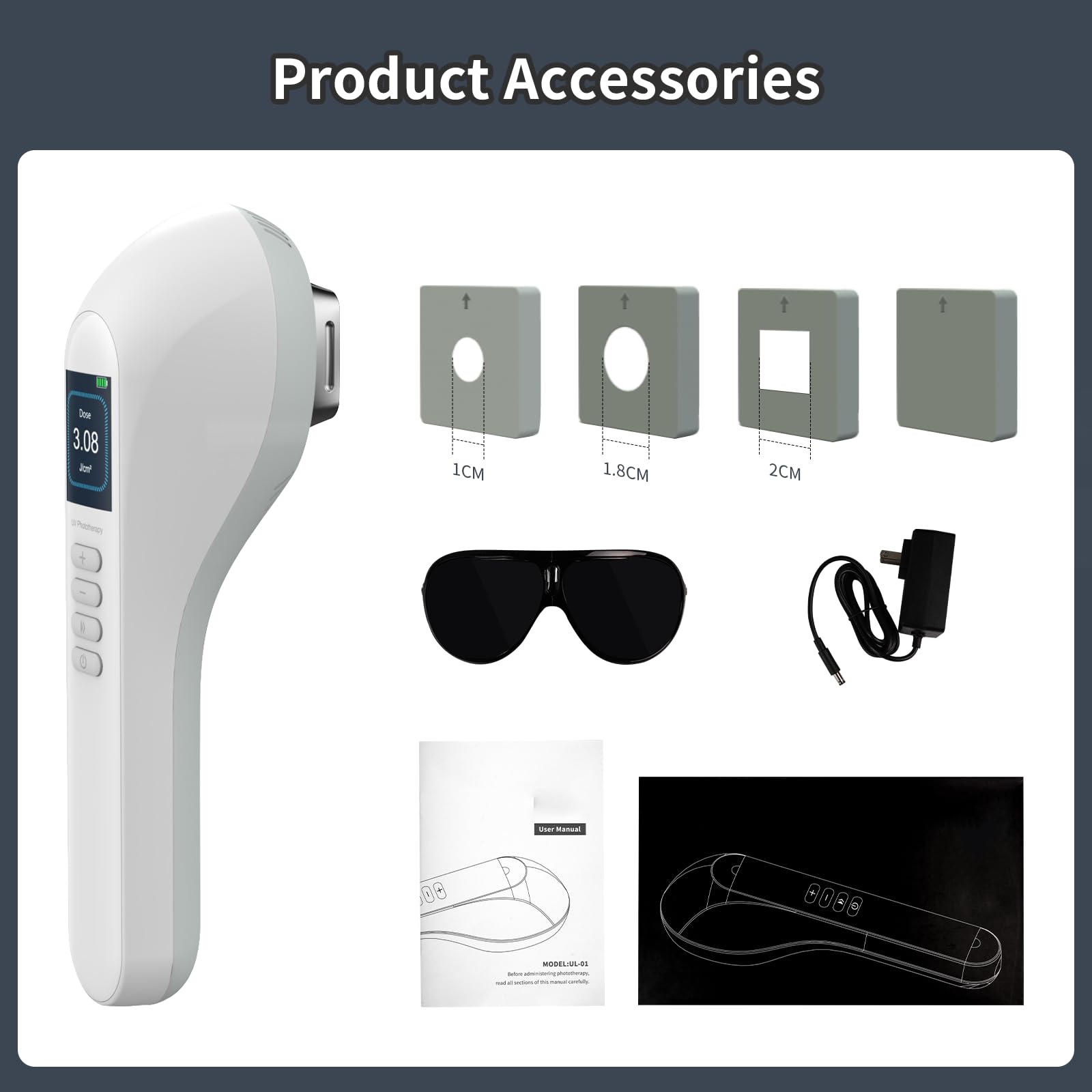 HaSoCare Phototharepy Light, UV Light for Home Use HaSoCare