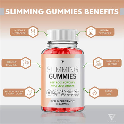 (3 Pack) Slimming Gummies It Works for Weight Loss with Apple Cider Vinegar Itworks Its