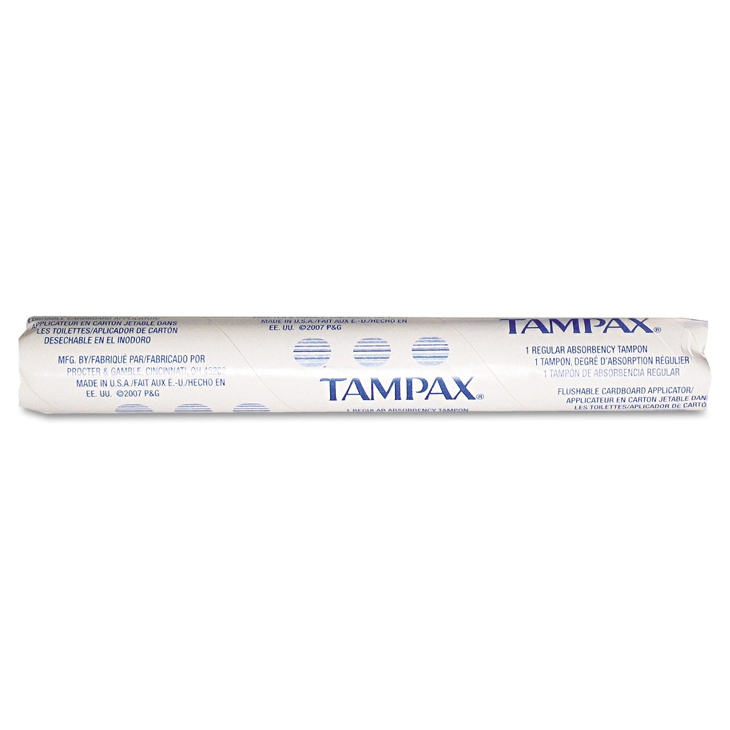 Hospeco Tampax Tampons for Vending Dispenser in Vending Tubes, Hospeco T500,(Case of 500)