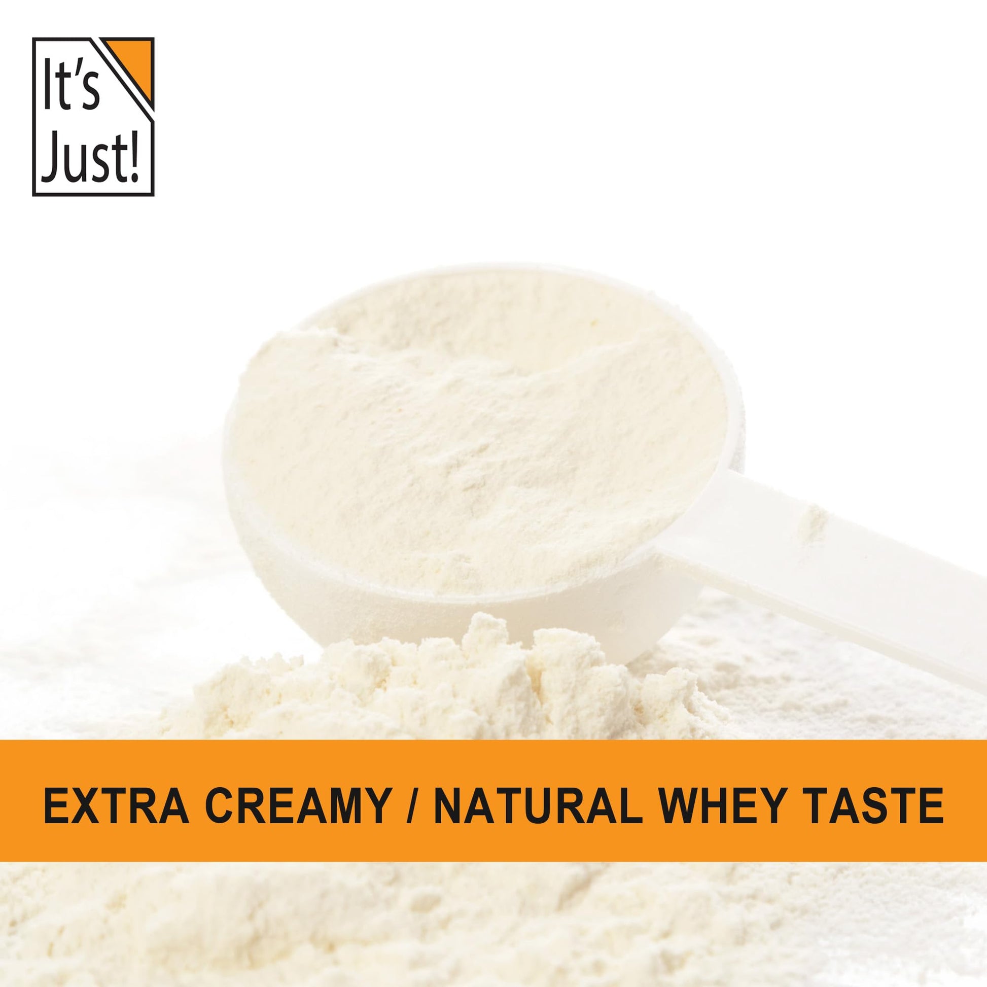 It's Just! - 100% Whey Protein Concentrate, Made in USA, Premium WPC-80, No Added It's Just!