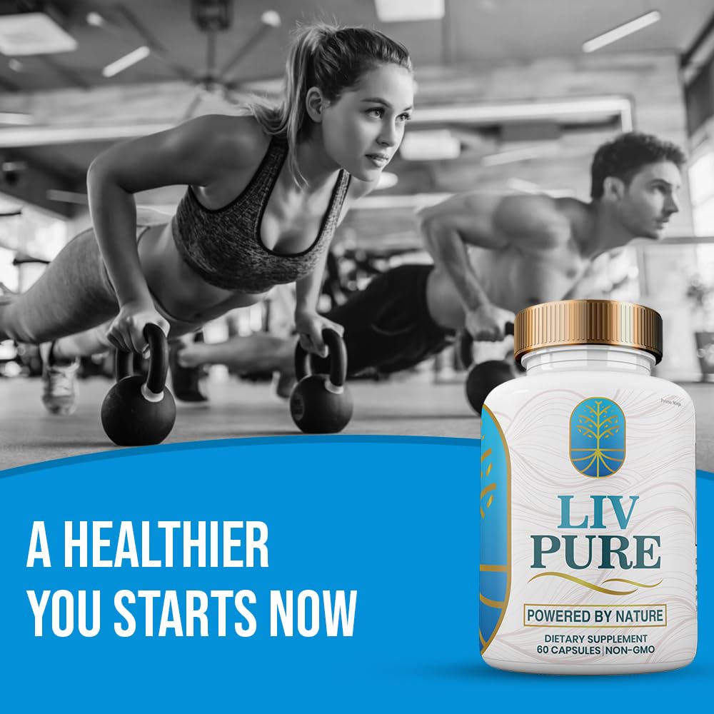 Liv Pure, Liv Pure Powered by Nature, Natural Liver Support Cleanse Recovery Liv Pure Pills Prime Ninja