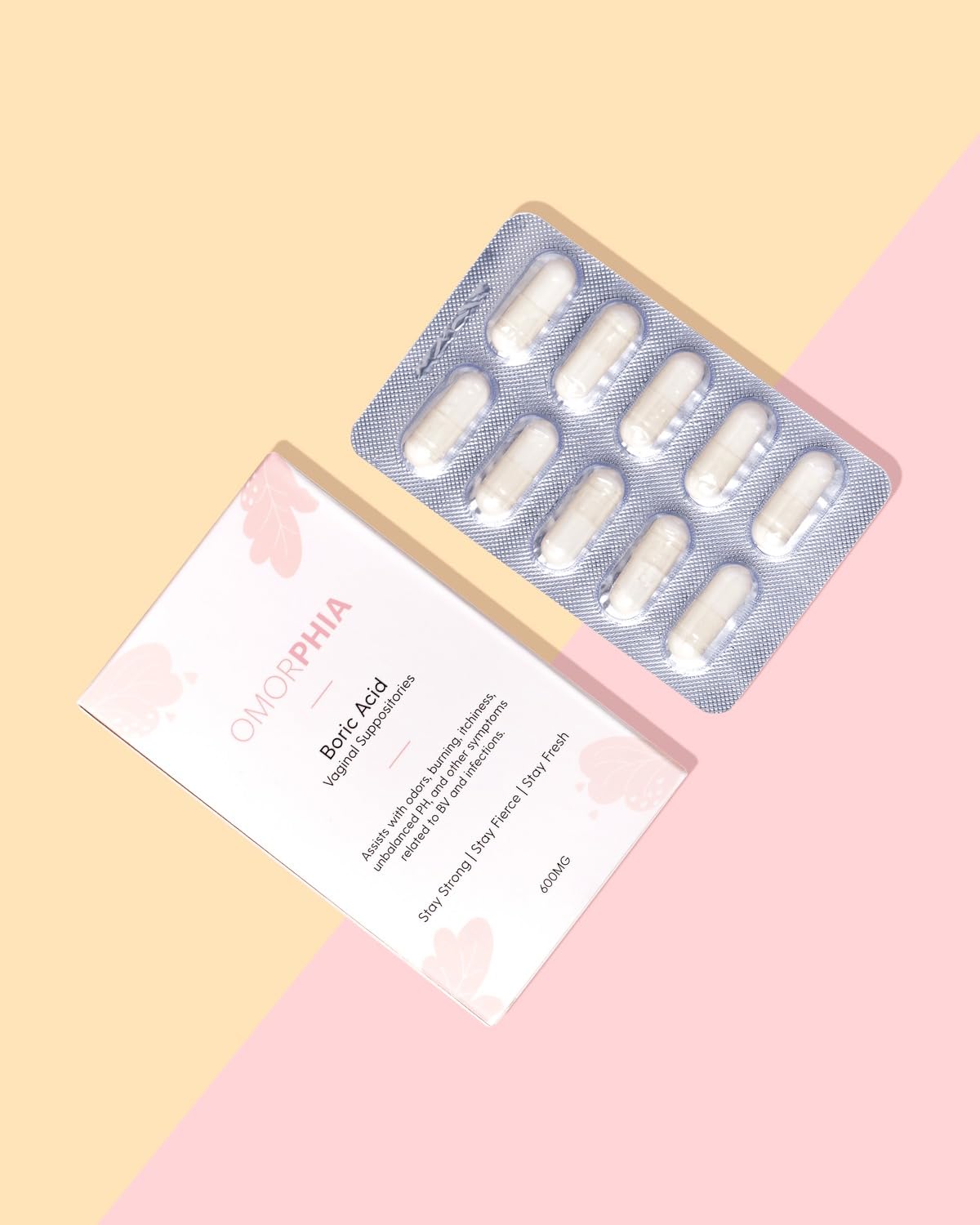 Omorphia Boric Suppositories - Powerful and Effective Approach - Promotes a Healthy Enviroment Shop Omorphia