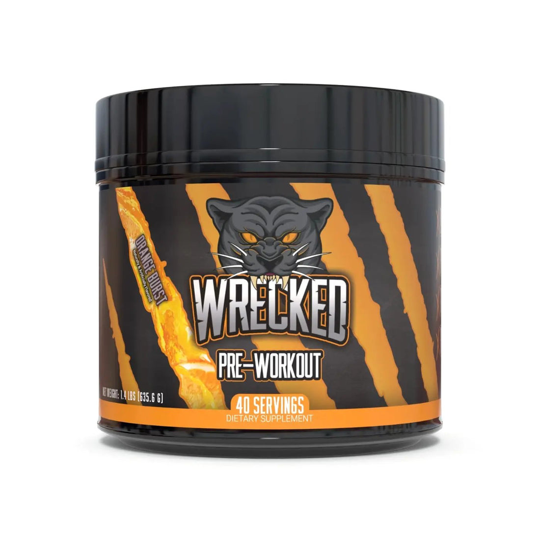 Huge Supplements Wrecked Pre-Workout, 30G+ Ingredients Per Serving to Boost Energy