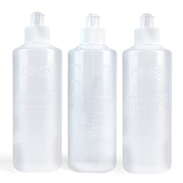Dimes Perineal Lavette Irrigation Bottle 8 oz (Pack of 3). - Peri Bottle for Postpartum Care