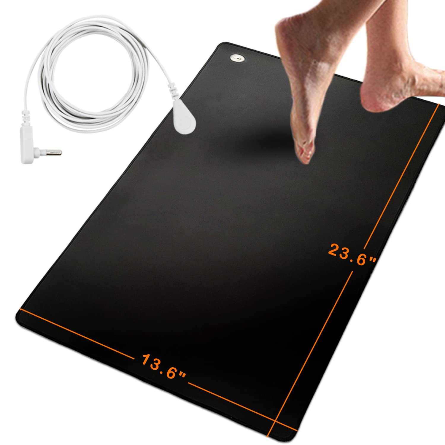 Grounding Mat for Improving Sleep, Grounding Pad for Health, Grounding Bed Mat with Grounding Cord