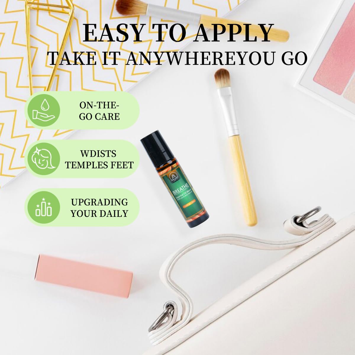 Breathe Easy Essential Oil Blend - Relief for Allergy, Sinus, Cough, and Congestion - Therapeutic Generic