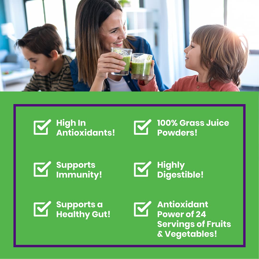 Paradise ORAC Energy Greens Powder Extract, Super Antioxidants, Probiotics for Gut Paradise Herbs