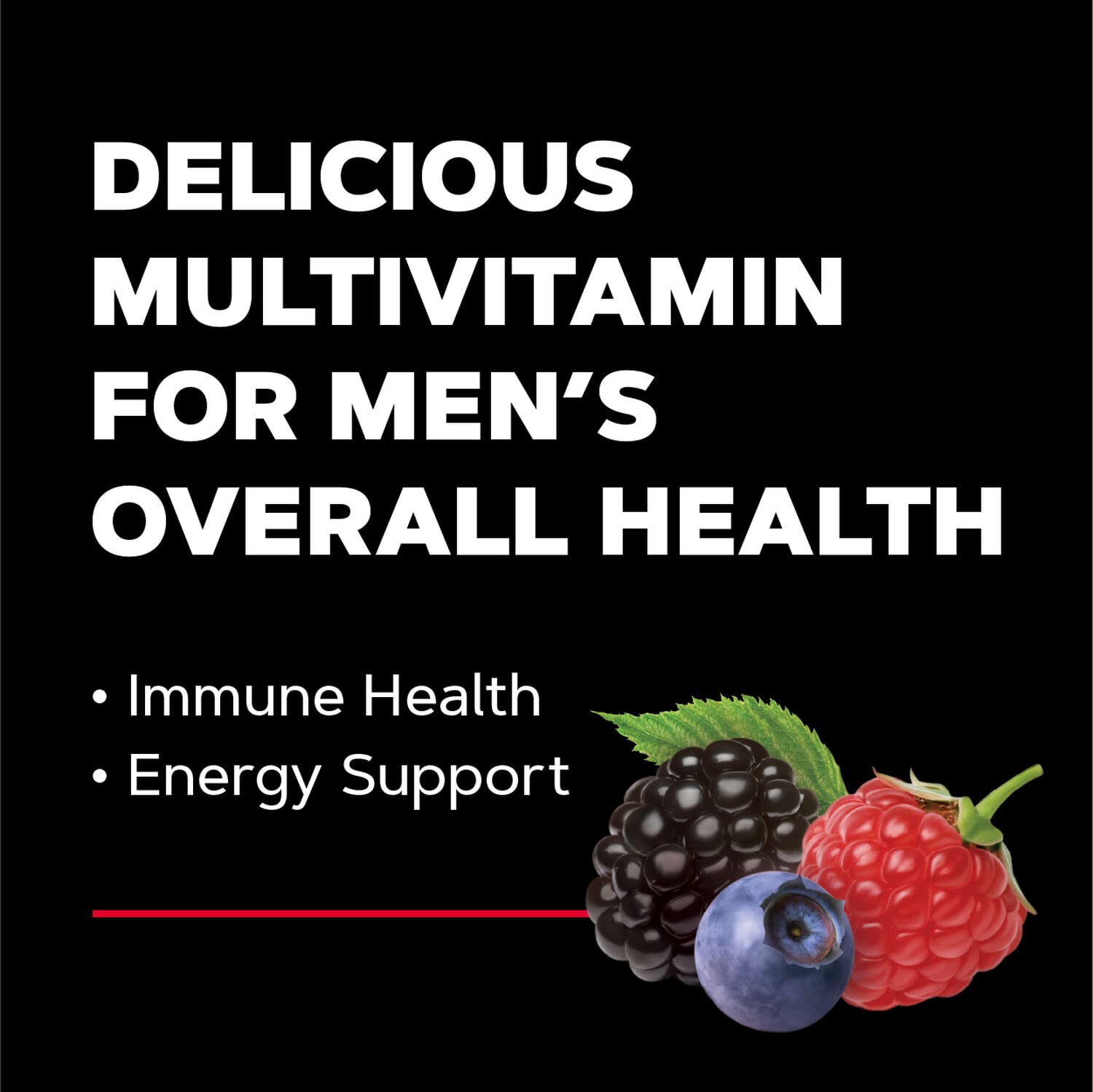GNC Mega Men Gummy Multivitamin | Supports Energy, Metabolism, and Immune System GNC