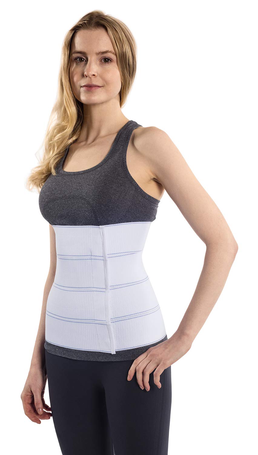 NYOrtho Abdominal Binder Lower Waist Support Belt - Compression Wrap for Men and Women NYOrtho