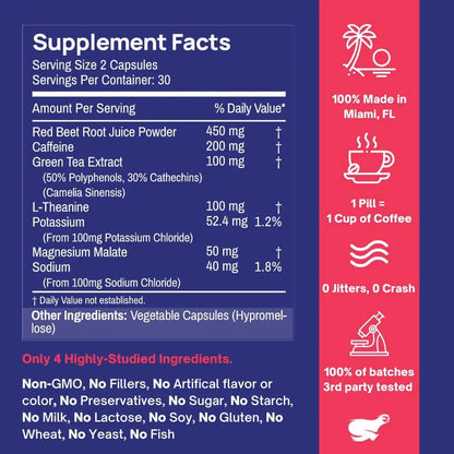Pre Workout Pills and Creatine HCL Pills Bundle - Endless Energy, Muscle Growth, Endurance, Pump, No Crash, No Jitters, No Bloat | 30 Pre Workout servings, 75 Creatine HCL Servings for women and men