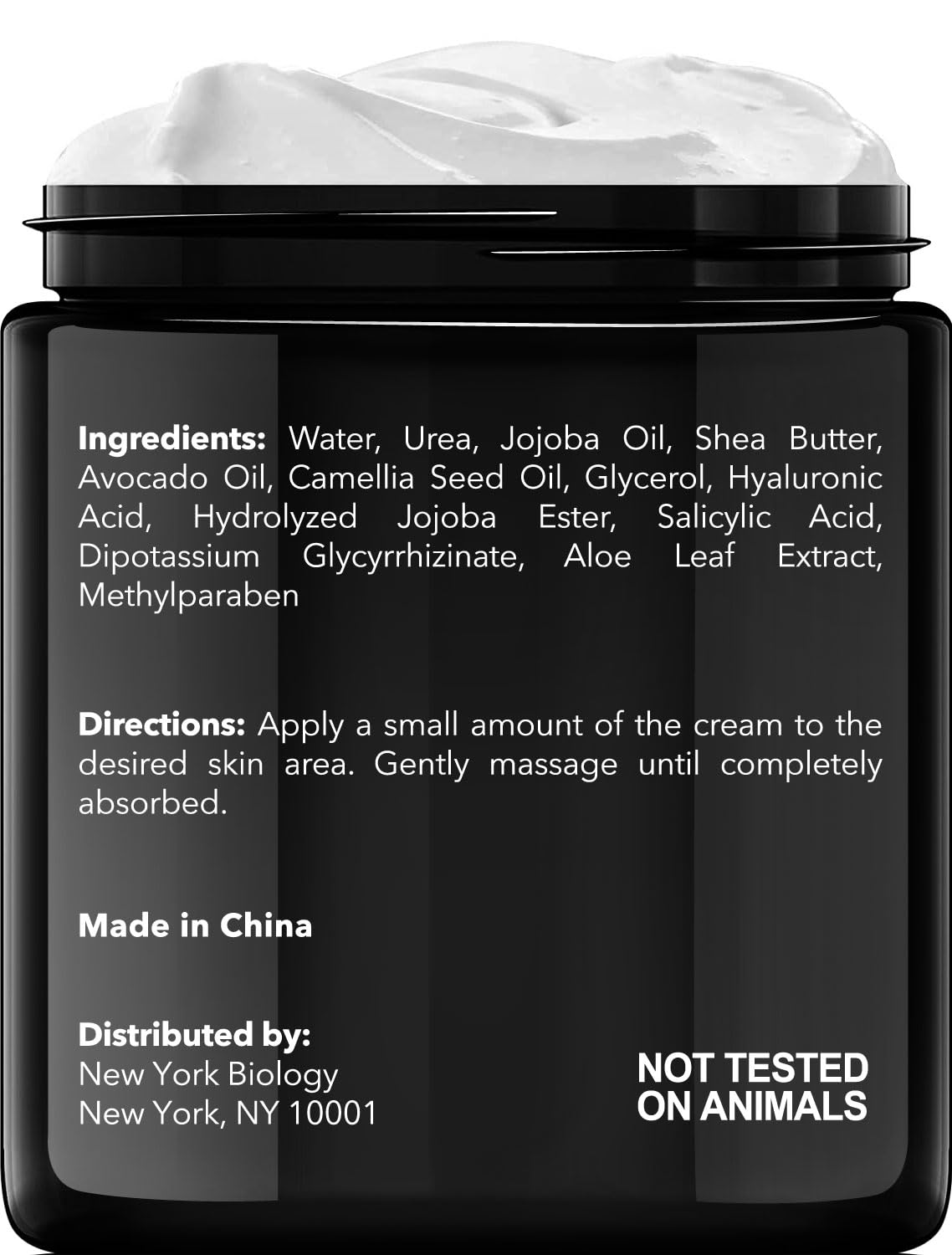 New York Biology 42% Urea Cream with 2% Salicylic Acid - Moisturizing Urea Foot Cream NEW YORK BIOLOGY THE ULTIMATE COSMECEUTICALS