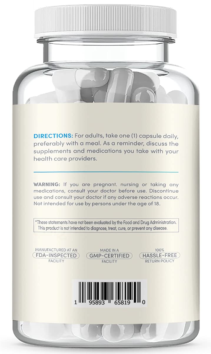 Clear Formulas CoQ10 200mg 200 Capsules Quick Absorption Non-GMO Clear Formulas