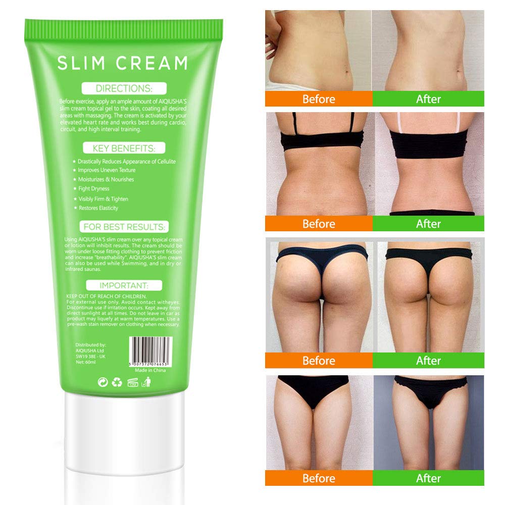 Hot Cream, Cellulite Slimming & Firming Cream, Abdominal Fat Burner, Deep Tissue Massag AIQIUSHA