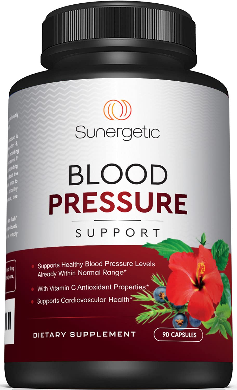 Premium Blood Pressure Support Supplement For Cardiovascular & Heart Health with Garlic