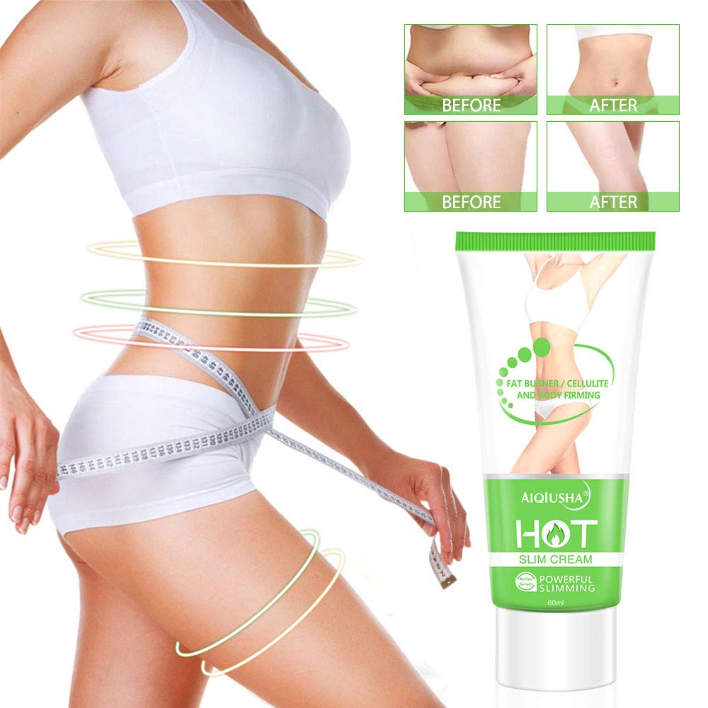 Hot Cream, Cellulite Slimming & Firming Cream, Abdominal Fat Burner, Deep Tissue Massag AIQIUSHA